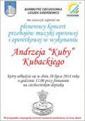 Plenerowy koncert muzyki operowej i operetkowej w wykonaniu Andrzeja "Kuby" Kubackiego