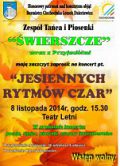 Koncert zespołu Świerszcze wraz z przyjaciółmi - "Jesiennych rytmów czar"