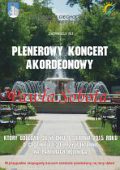 Plenerowy koncert akordeonowy Pawła Sobota