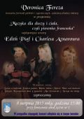 Plenerowy koncert piosenki francuskiej w wykonaniu Veronica Fereza